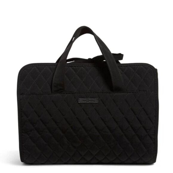 VERA BRADLEY Hanging Travel Organizer In Microfiber Classic Black - Picture 1 of 9